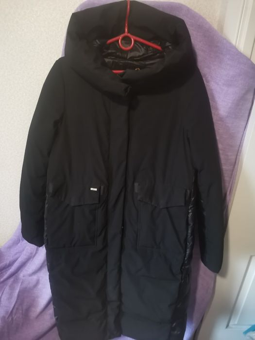 Пуховик чёрный пр-во PARTEN наполнитель халофайбер на молнии