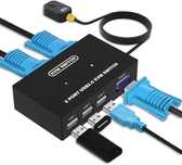 Przełącznik USB VGA KVM 2 portowy.