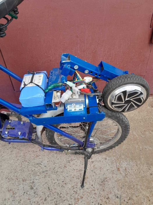 Электровелосипед складной