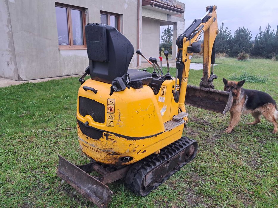 minikoparka mikro koparka jcb 8008 rok 2019