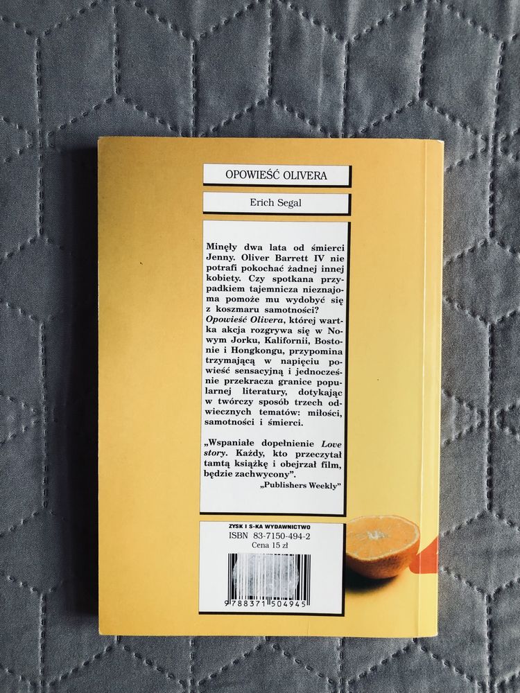 682. Opowieść Olivera. Erich Segal
