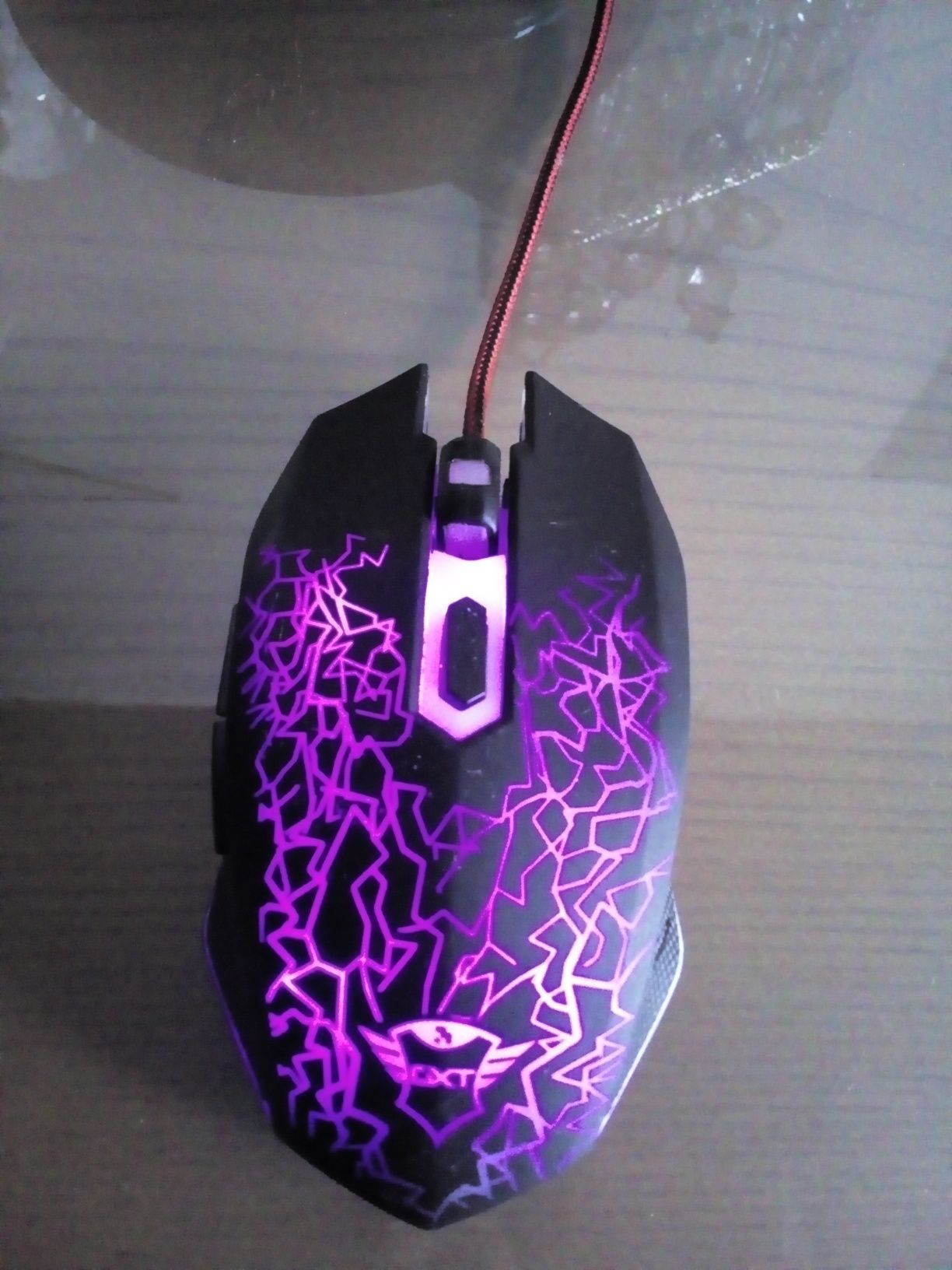 Mouse com LED's gaming