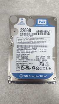 Жорсткий диск Western Digital 320 ГБ 2.5 для ноутбука