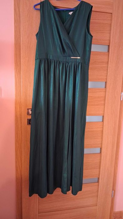 Suknia zielona na wesele rozm. 44