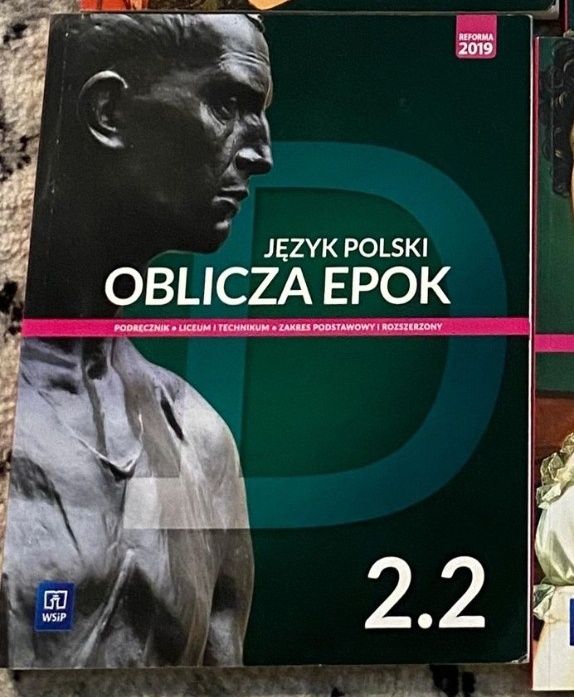 Język polski,  oblicza epok, liceum I technikum