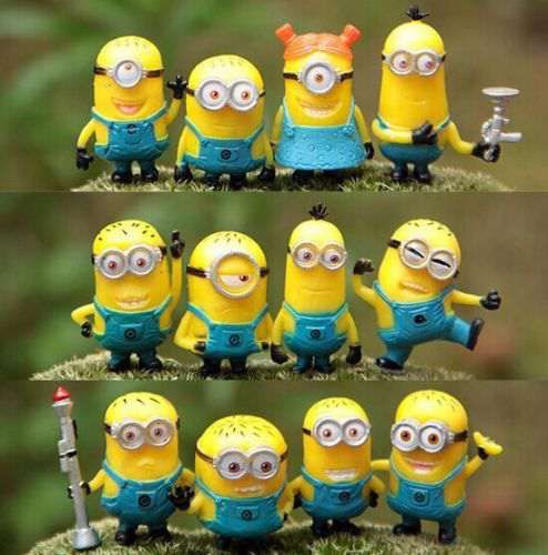 Minions Minimos. 12 bonecos. Novos