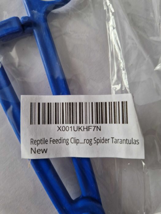 Szczypce do karmienia gadów, płazów, długie, nowe