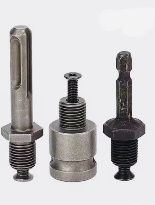 Набор 3шт Шестигранний круглий гайковий ключ Адаптер перезідник дрелі