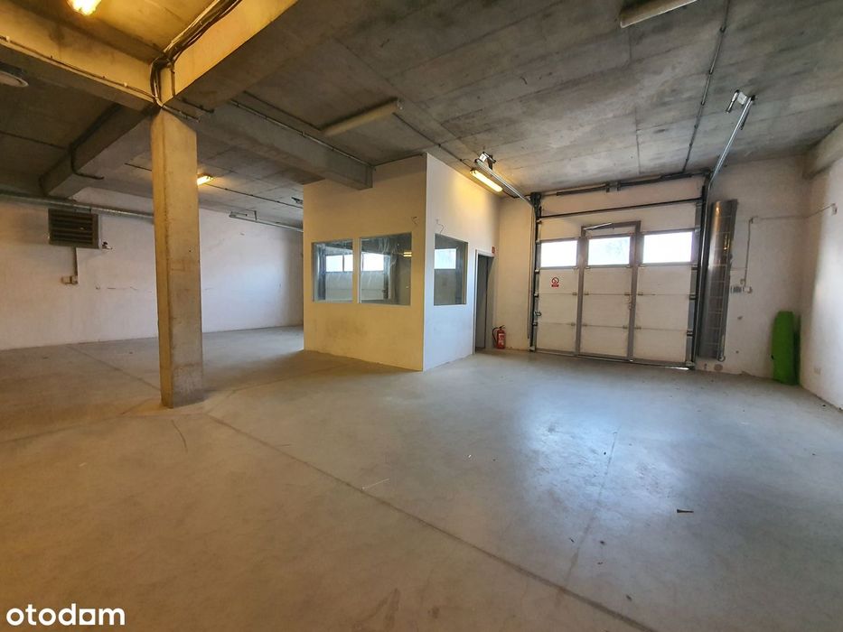 Hala magazynowo–produkcyjna 340 m² – Kokotów, blisko Rybitwy
