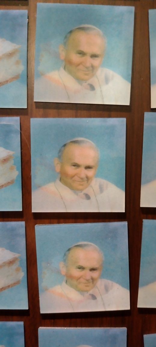 Magnesy 3D Jp2 Papież kremówka Jan Paweł
