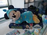 Novidade:Peluche Disney Mickey Mouse Pijama "Glow in the Dark" 32cm