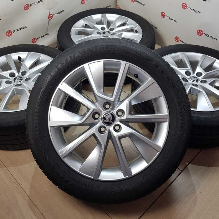 Диски Skoda R17 5x100 Kamiq Scala Octavia Fabia VW Golf Polo Chrysler