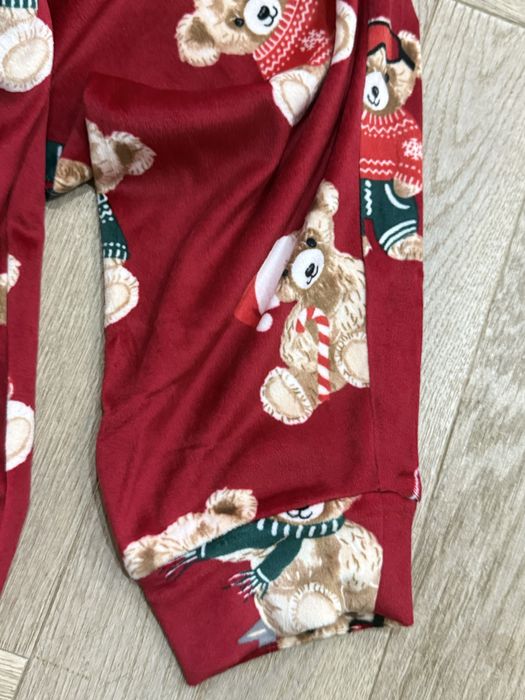 Pizamka z motywem misia ala Ralph Lauren