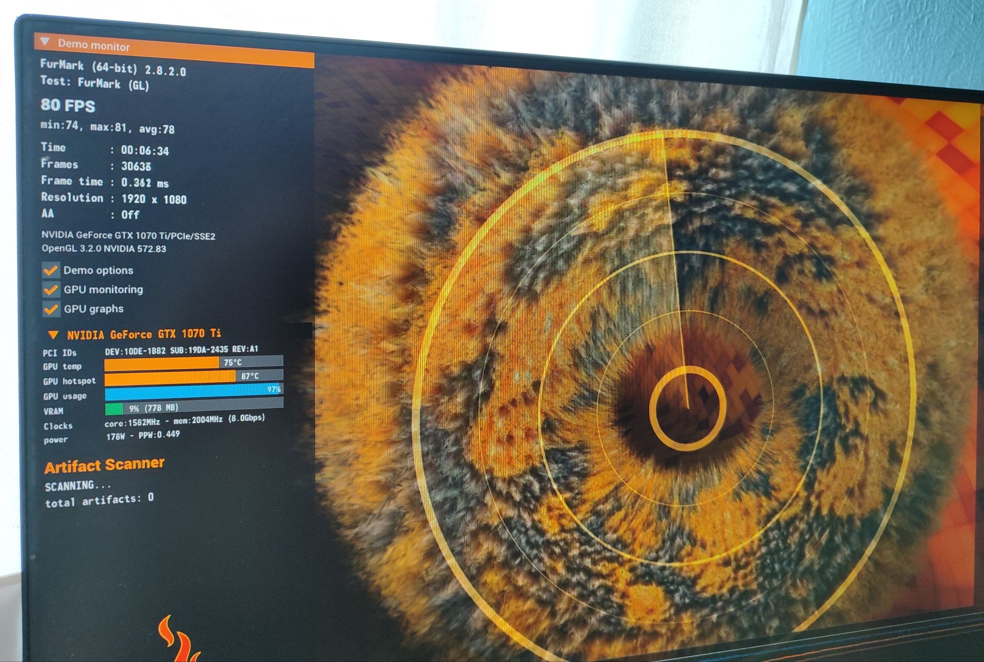 Karta graficzna ZOTAC GeForce GTX 1070 Ti AMP! Edition – 8GB GDDR5