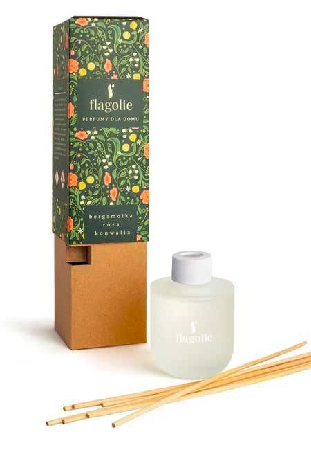 Flagolie Perfumy dla domu - dyfuzor Bergamotka Róża i Konwalia 100ml