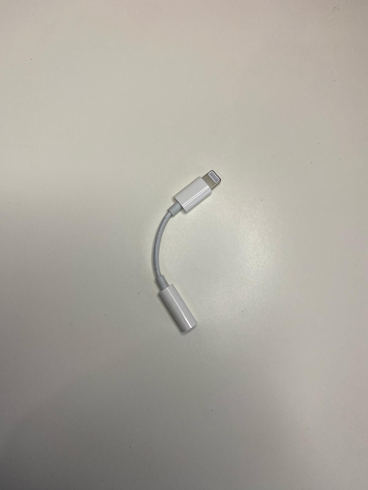 Adaptador de Fone de Ouvido Apple Cabo Auxiliar 3,5 mm para iPhone