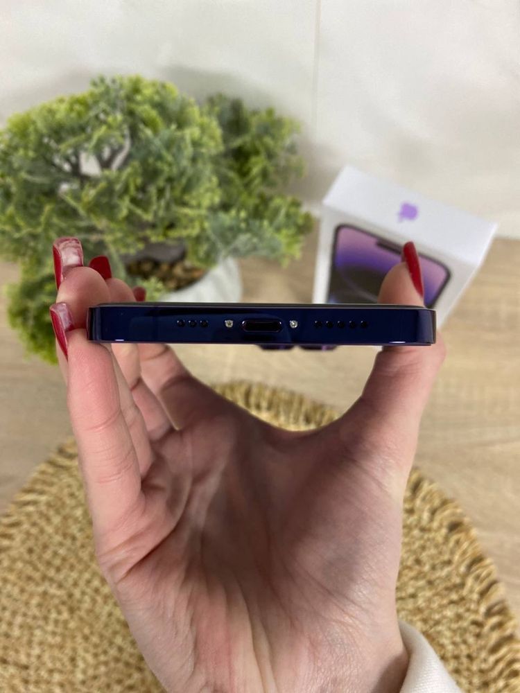 iPhone 14 Pro 128 гб фіолетовий iPhone XR в корпусі 14 Pro