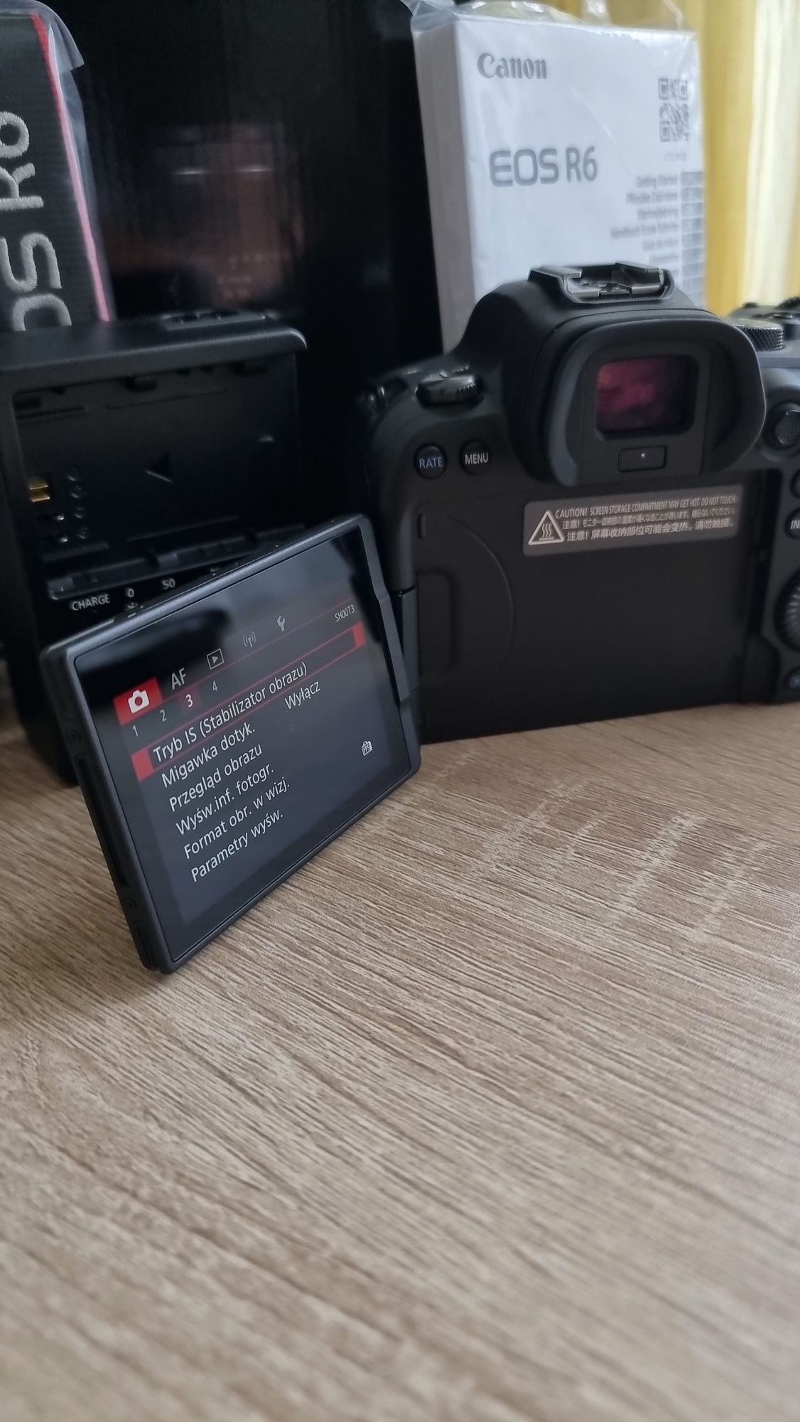 Aparat Canon R6 EOS, jak nowy, OKAZJA