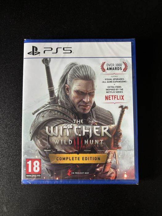 Wiedźmin 3 Dziki Gon Edycja Kompletna PS5 NOWA PL