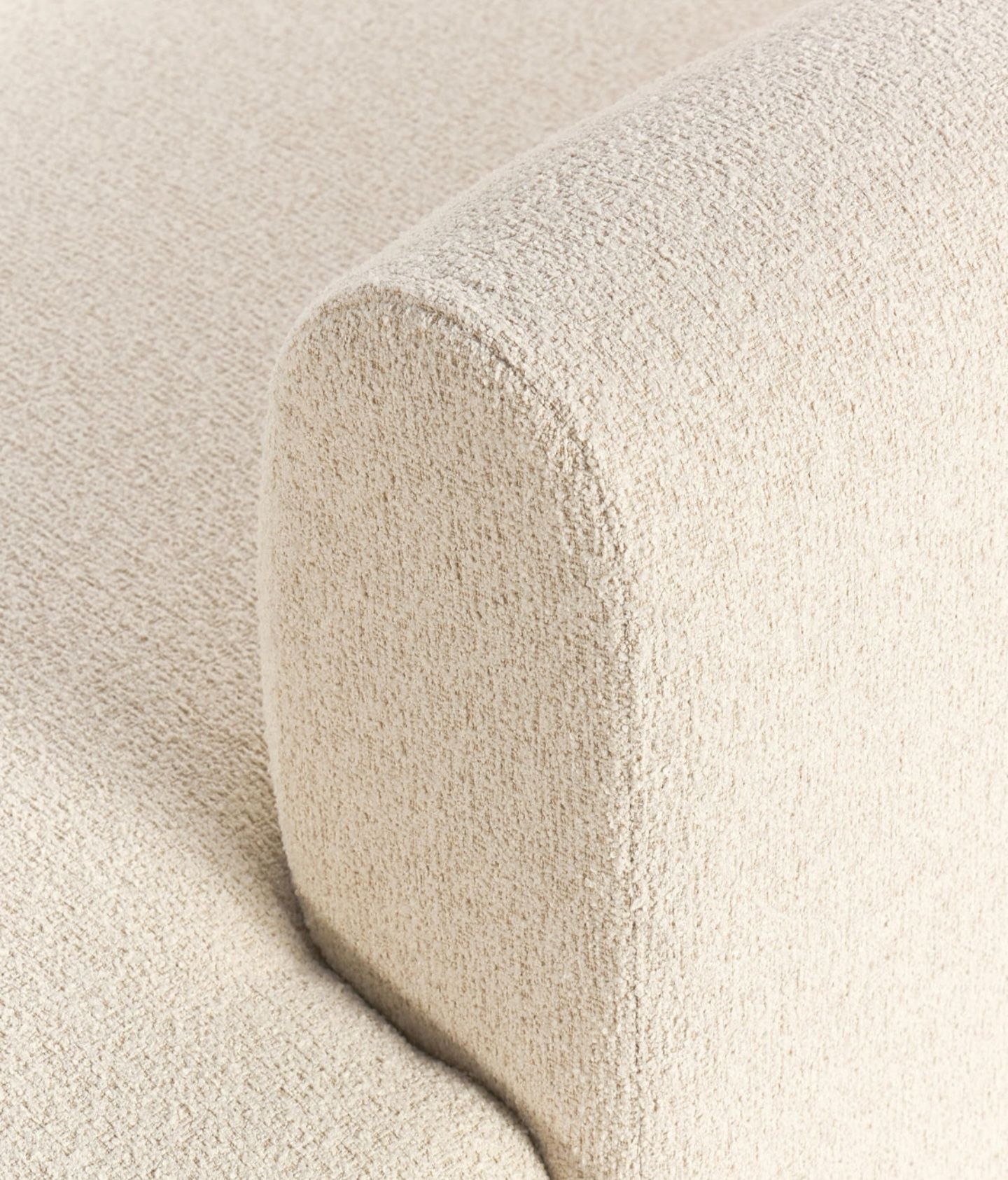 Sofa narożna modułowa Boucle Sofia 3-osobowa