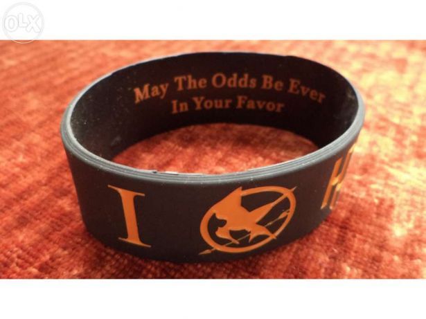 Hunger Games Jogos da Fome bracelete mockingjay original NOVO SELADO