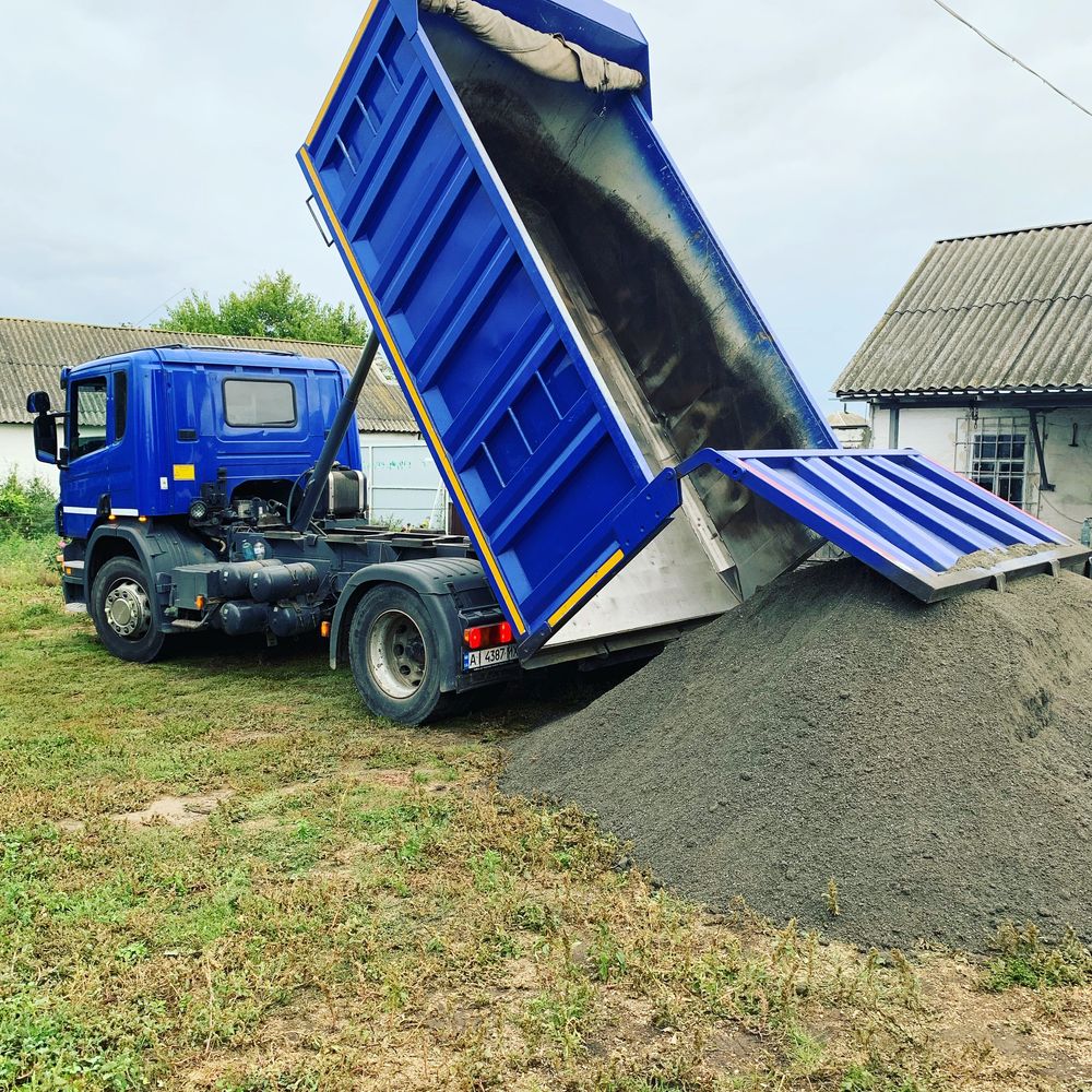 Чернозём грунт подсыпка песок доставка, чорнозем підсипка від 3-30 т