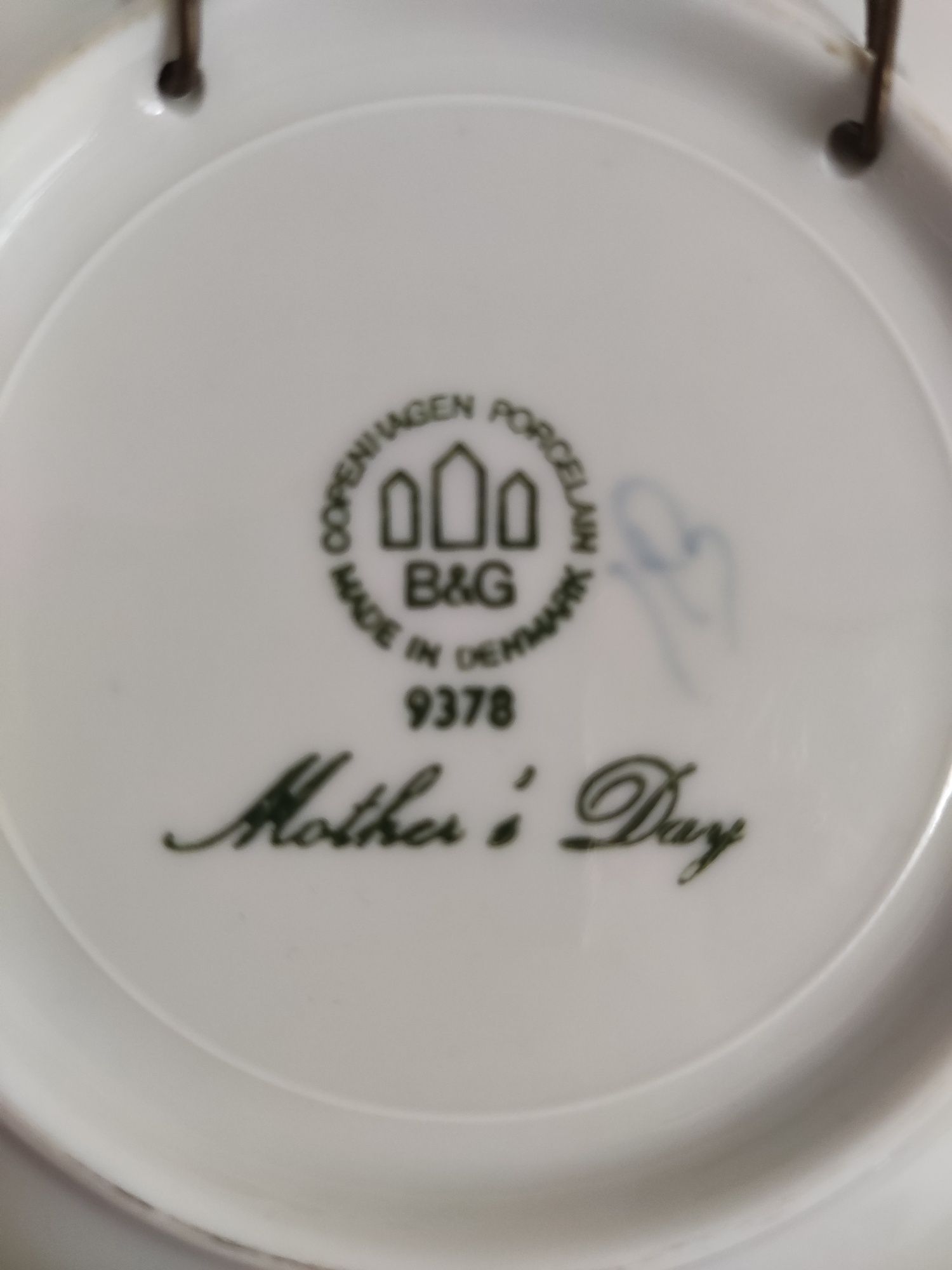 Copenhagen Porcelain talerz Dzień Matki 1978