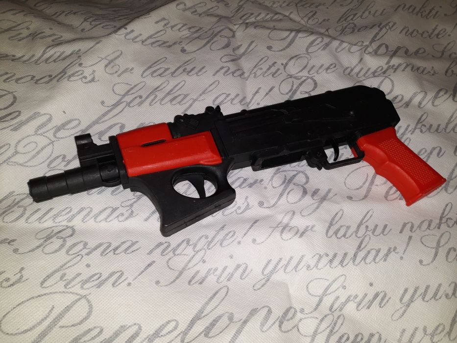 Детская игрушка пистолет пестик ак 74 для мальчика стрелялки войнушка