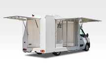 Opel Movano platforma  pojazd wystawowy ,eventowy, szkoleniowy, mobilne biuro, gabinet