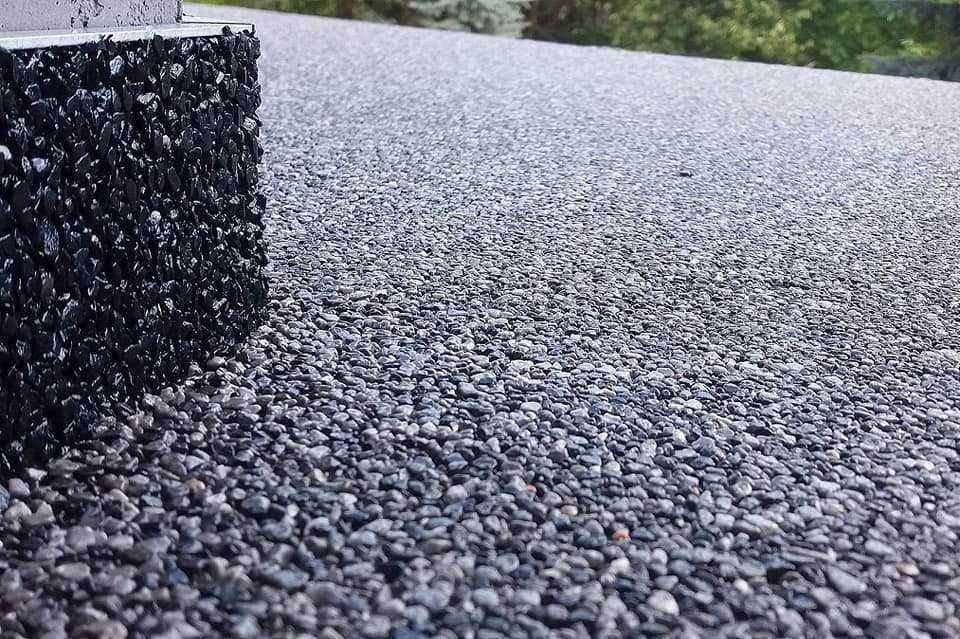Kamienny Dywan Greinplast/Greinstone/Żywica na balkon,schody,taras.