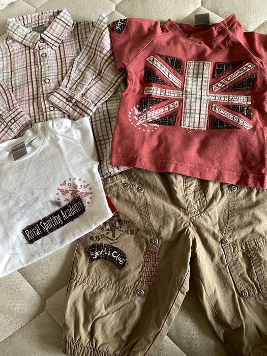 Zestaw ubranek chłopiec 68 Paka Coccodrillo
