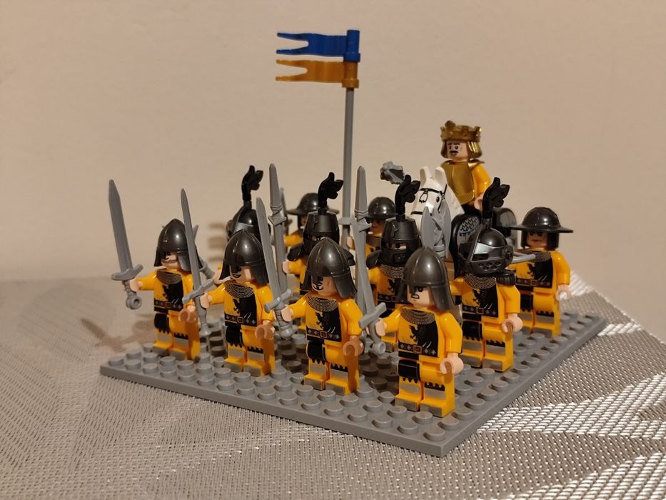 Ludziki minifigurki rycerze zestaw