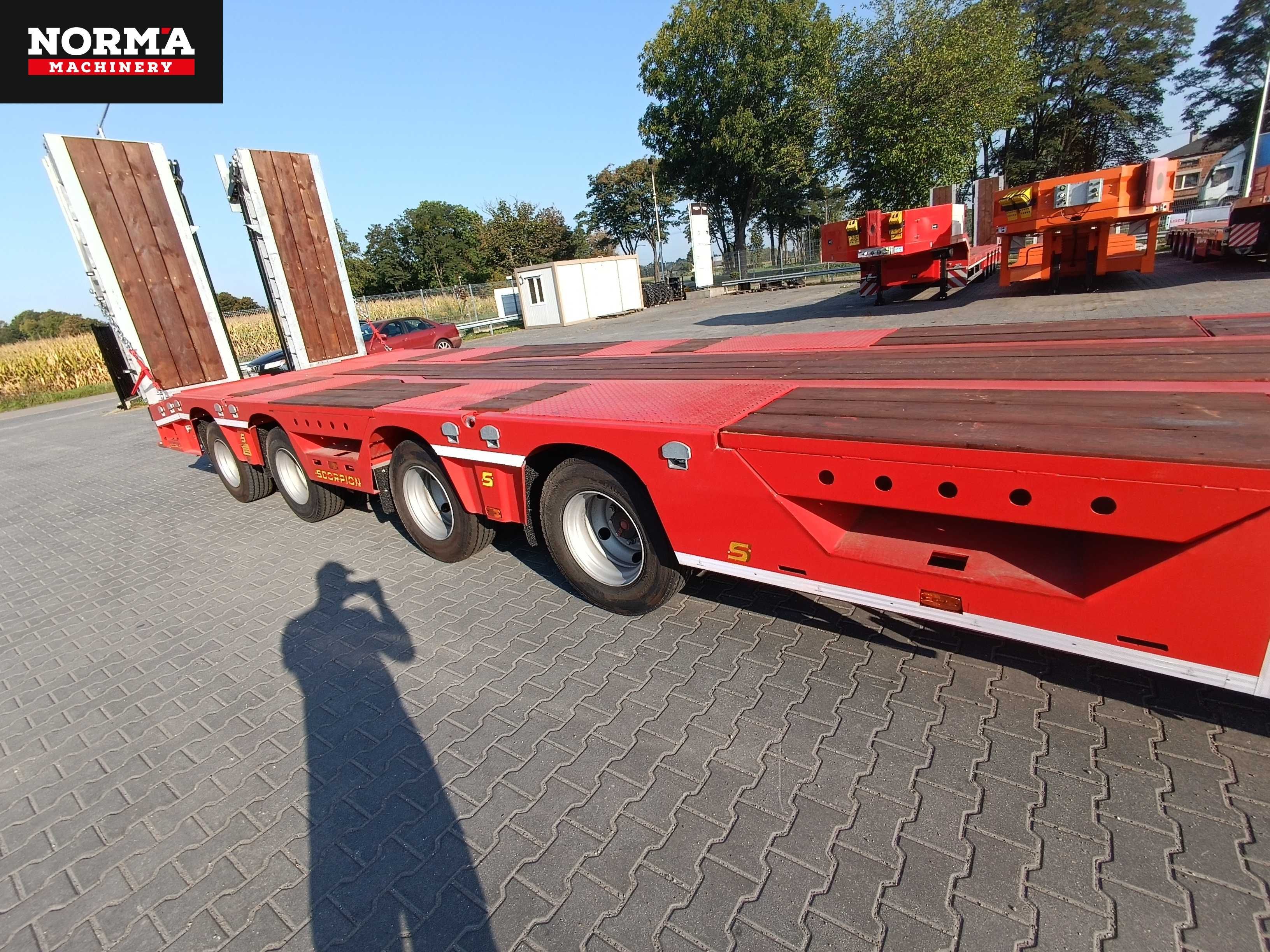 SCORPION 4 osie, zagłebienia, najazdy, hydraulika 2024r. NOWA