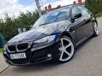 BMW Seria 3 Lift_2.0Benz_DuzaNAVI_Koła19_PDC_Sedan_Drewno_Czarny_Zarejestrowany