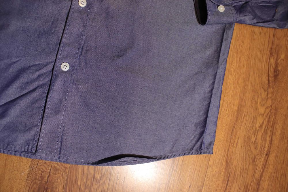 Koszula Selected Homme r. L 42 męska nieb dł rękaw bawełna