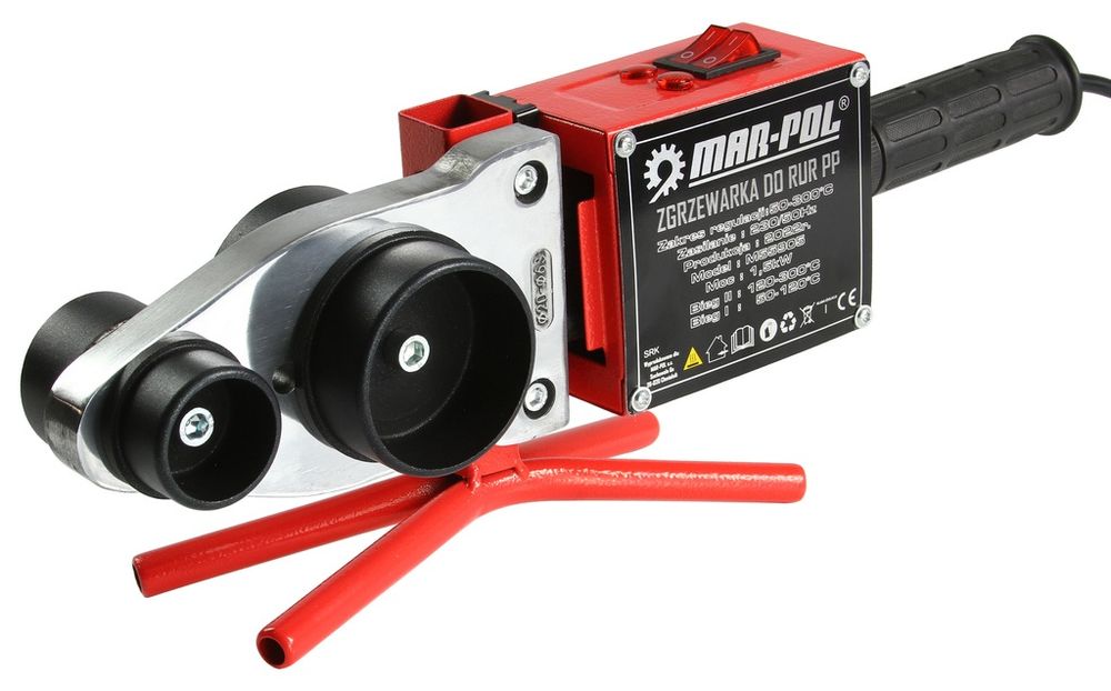 Nowa duża zgrzewarka do rur z PCV polifuzyjna