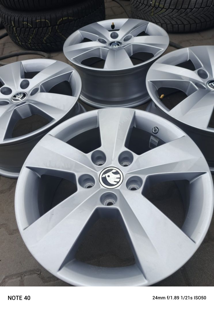 NOWE felgi aluminiowe Skoda Audi VW Seat 6,5x16 5x112 orginał