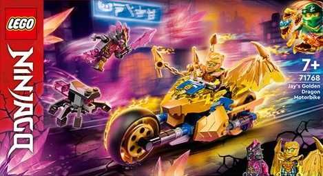 Lego 71768 - Jay's Golden Dragon Motorbike