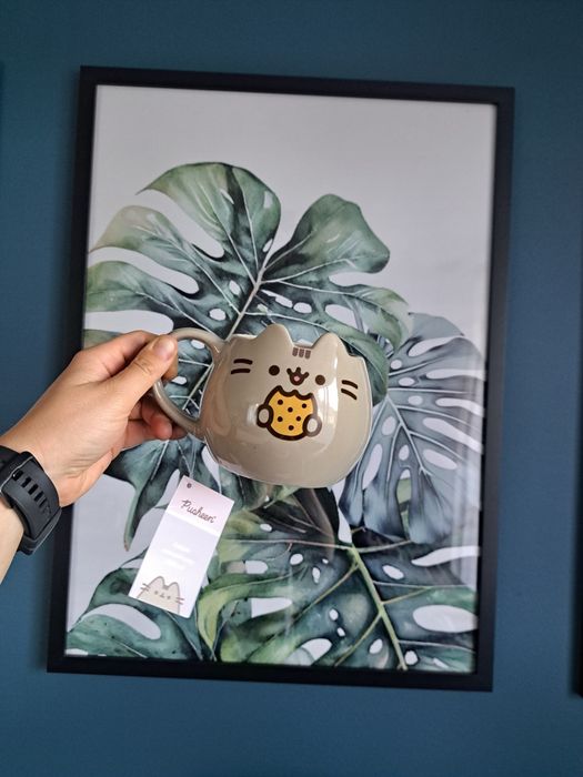 Kubek Pusheen z ciasteczkiem