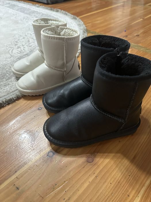 Продам шкіряні угги на дівчинку 32 р 34 р