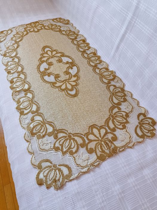Bieżnik, serweta koronkowa, 95cm/50cm