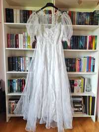 Suknia ślubna vintage Vera Mont rozmiar L