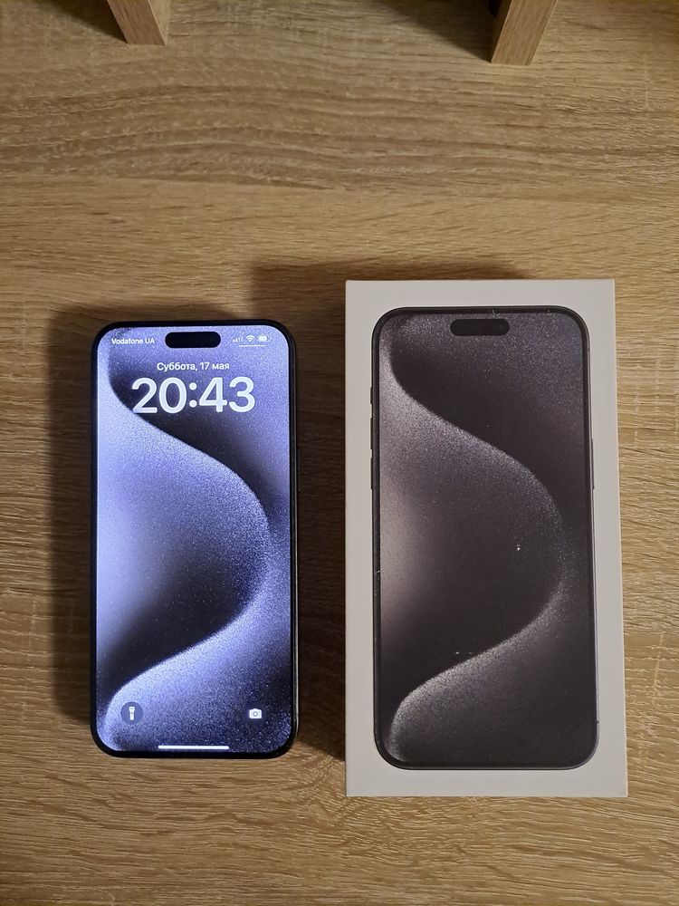 Iphone 15 Pro Max 256GB Black Titanium