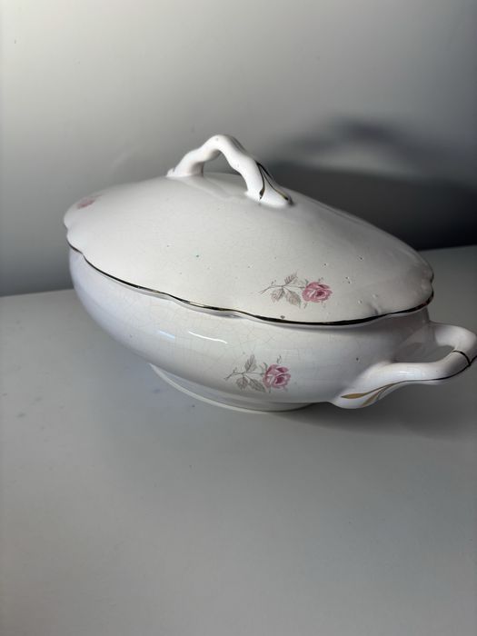 Terrina floral vintage