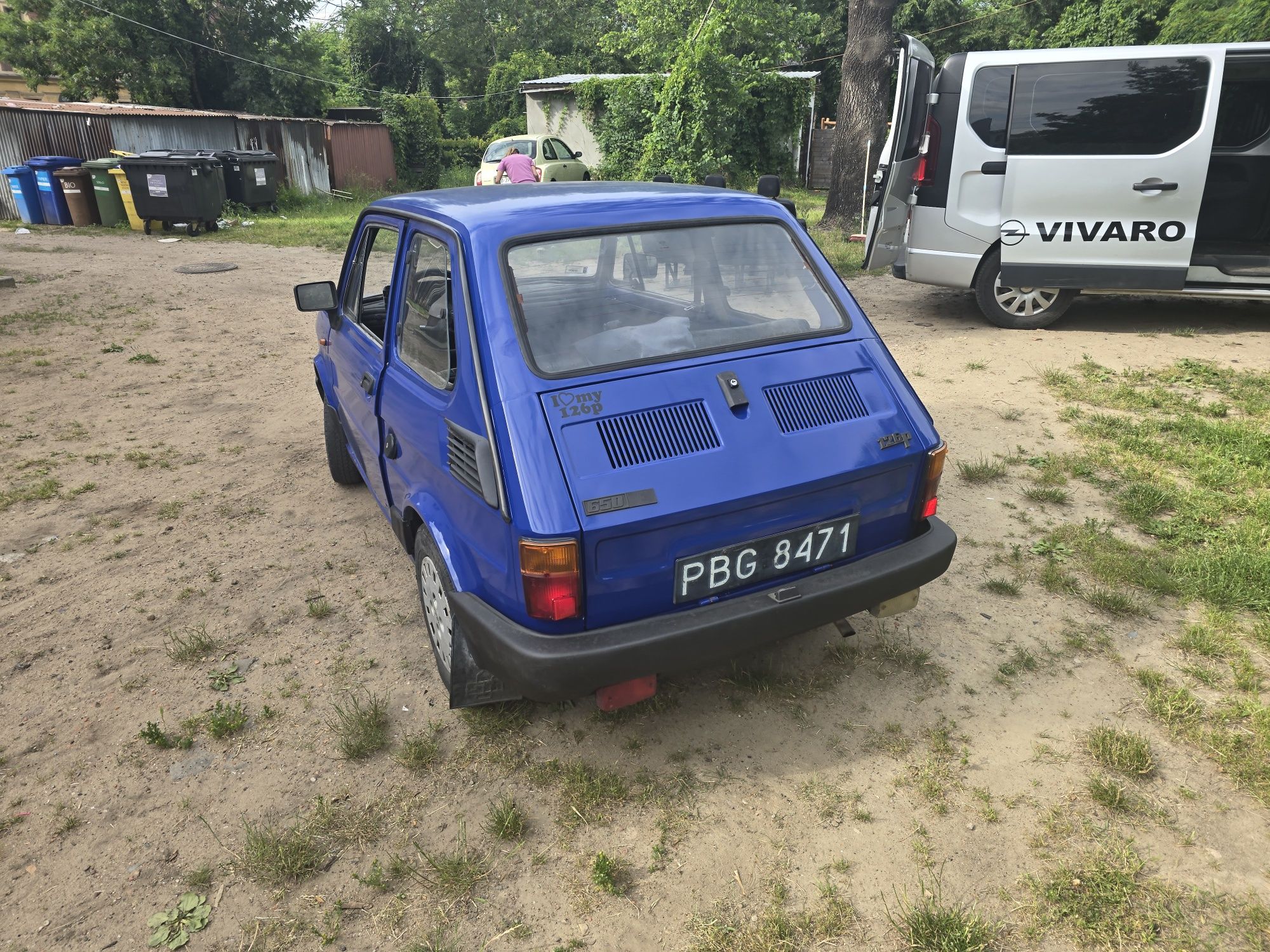 Fiat 126p 1992r z roku z dokmentami oraz wiele części