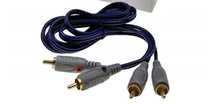 Kabel RCA GRUNDIG linia Professional 2m CHINCH 24k pozłacane przewody