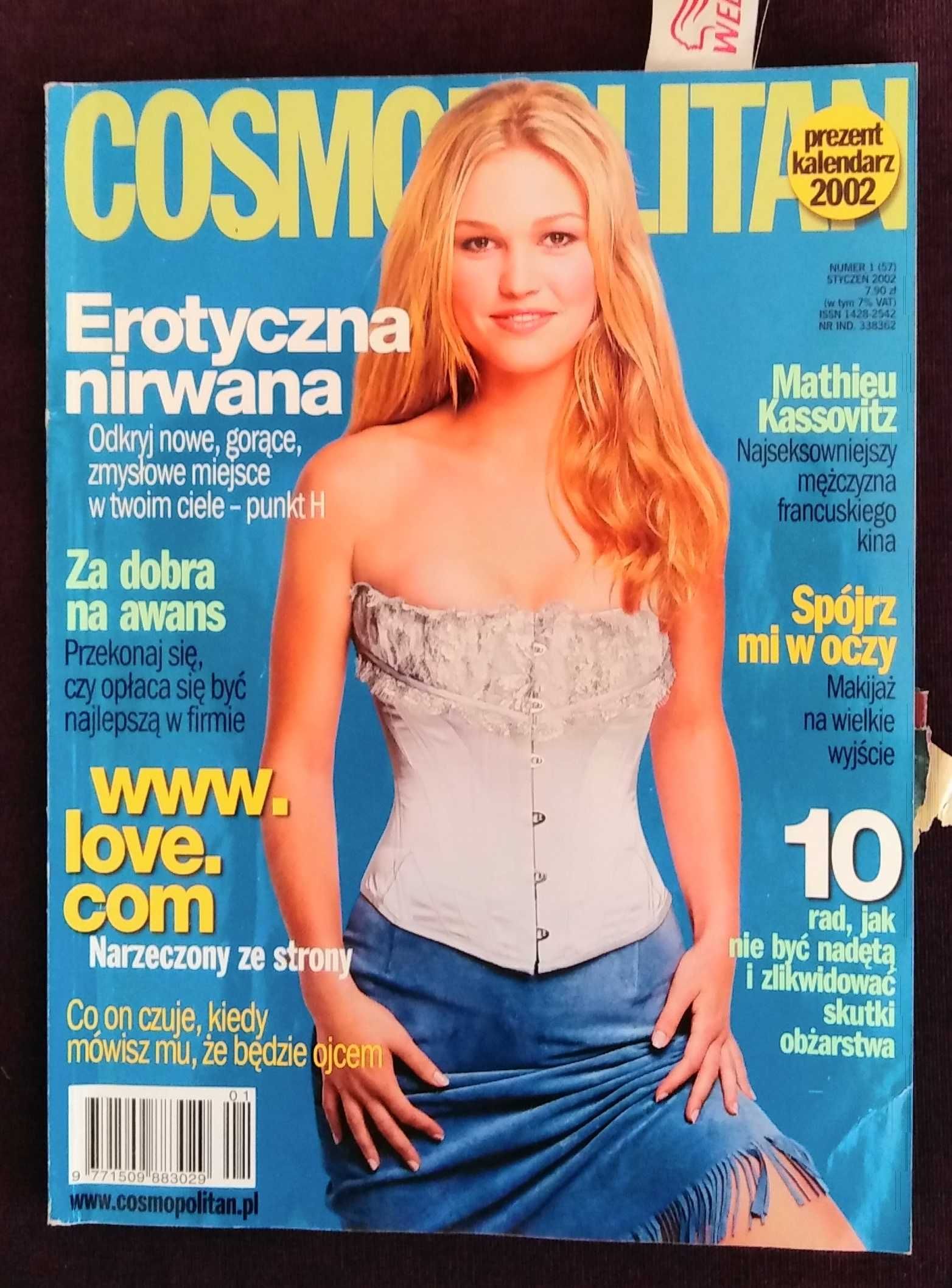 Cosmopolitan - od 1997 - 2016 Ambrosio, Aurelie, Judd  rarytas unikat