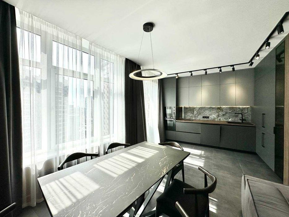 Аркадия, ЖК 42 Жемчужина, 3комн квартира + кухня-гостиная