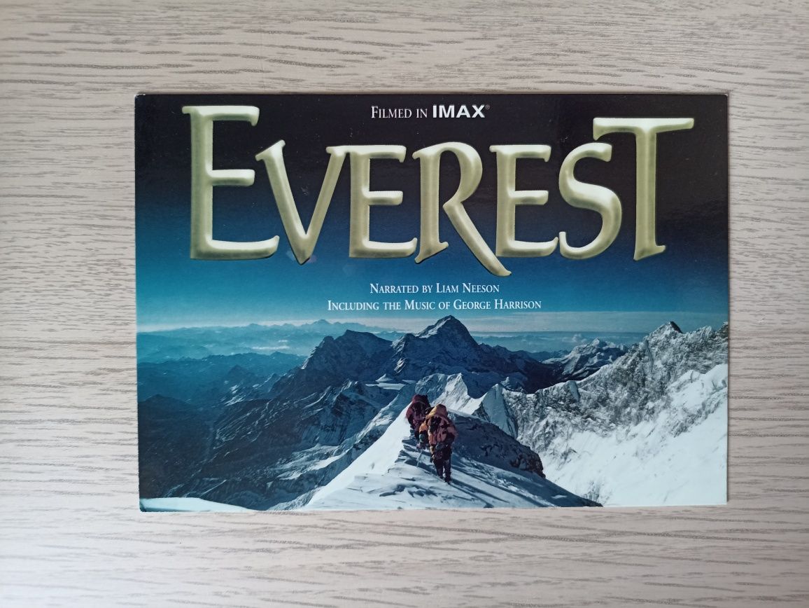 Everest pocztówka filmowa retro vintage