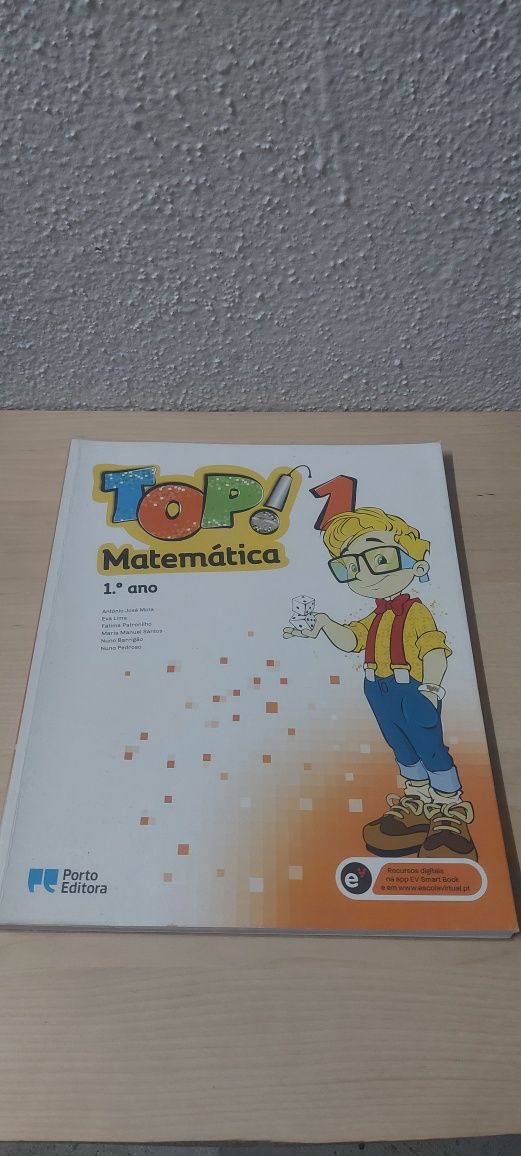 Livro Fichas e Manuais Escolares 1º Ano